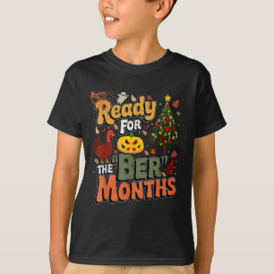 Camiseta Pronto Para Os Meses Ber Amante Do Outono Folha