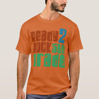 Camiseta Pronto para rock 5ª série citação família