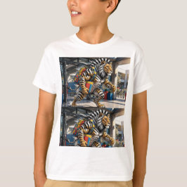 Camiseta Pronto Para Rugir no Aprendizado | Escola Tigre-Le