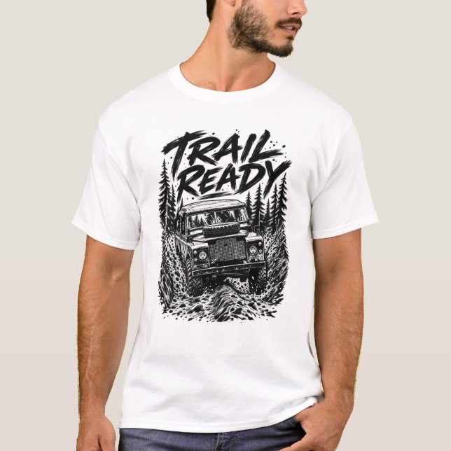 CAMISETA PRONTO PARA TRILHAS (Frente)