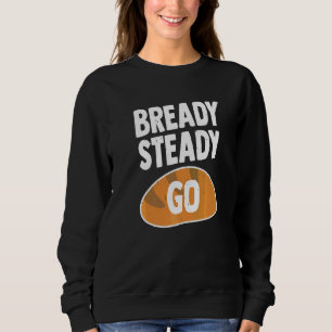 Camiseta Prontos E Estacionários Para Um Pão