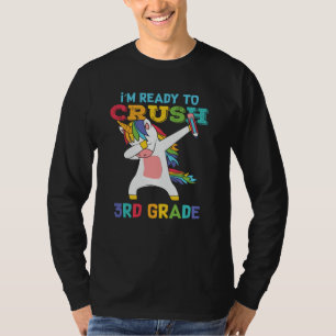 Camiseta Prontos Esmagar o Unicórnio do 3º ano