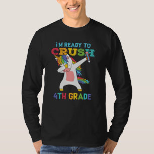 Camiseta Prontos - Esmagar o Unicórnio do 4º ano