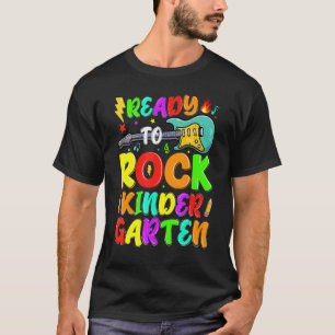 Camiseta Prontos Para Atacar O Violão Do Jardim De Infância