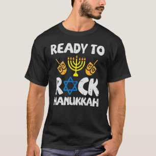 Camiseta Prontos Para Balançar Hanukkah Toddler Boys Pajama