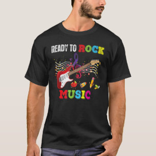 Camiseta Prontos Para Balançar Música De Volta Para A Escol
