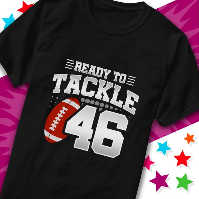 Camiseta Prontos Para Combater 46 Festas De Futebol No 46º  (Criador carregado)