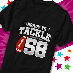 Camiseta Prontos Para Combater 58 Festas De Futebol, 58º An