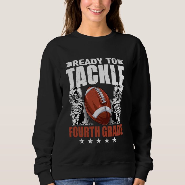 Camiseta Prontos Para Combater O Quarto Ano De Volta Ao Cal (Frente)