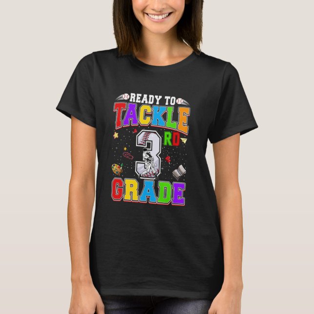 Camiseta Prontos Para Combater O Terceiro Grau De Volta À B (Frente)