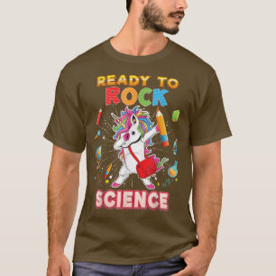 Camiseta Prontos Para Enrolar A Escola De Volta Da Ciência
