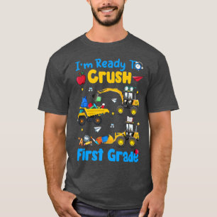 Camiseta Prontos Para Esmagar A Construção De Caminhões De 