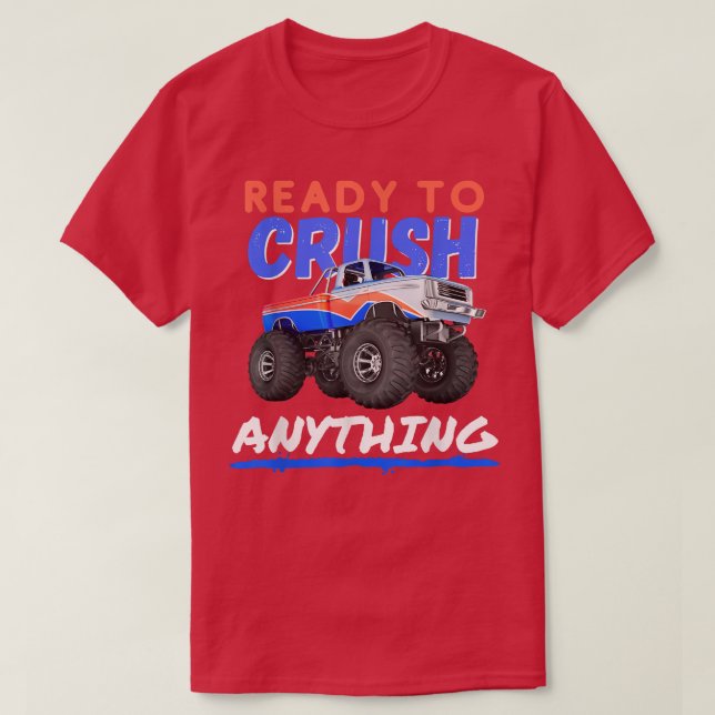Camiseta Prontos para esmagar qualquer coisa fofa que o mon (Frente do Design)
