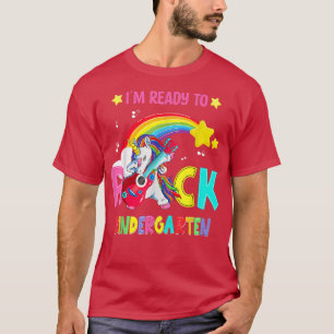 Camiseta Prontos Para Fazer O Jardim De Infância, Garotas D