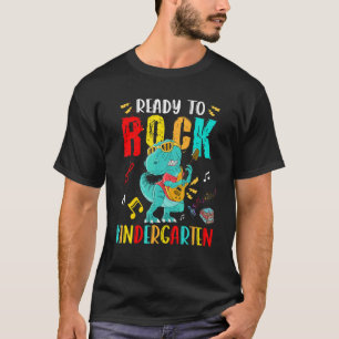 Camiseta Prontos Para Jogar Violão No Jardim De Infância