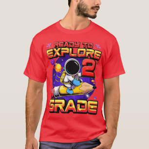 Camiseta Prontos Para Reanimar Astronautas De Grau segundo