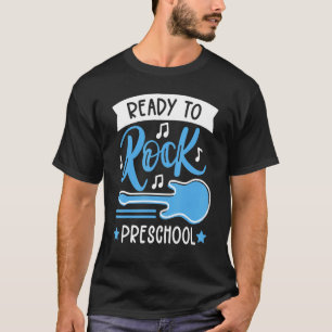 Camiseta Prontos Para Reavivar A Pré-Escolar De Volta Para