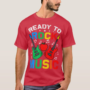 Camiseta Prontos Para Reavivar Música Para O Prêmio De Guit