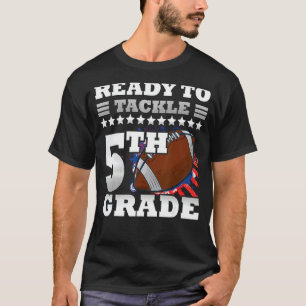 Camiseta Prontos Para Retomar A Grau De 5 Para A Pegada Esc