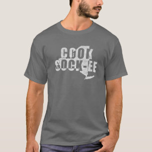 Camiseta Pronúncia Cook-Sock-Ee Coxsackie NY