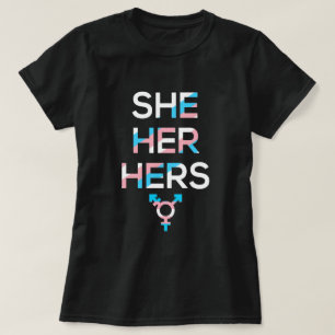 Camiseta Pronuncia-Se Sobre O Seu Símbolo De Orgulho Trans