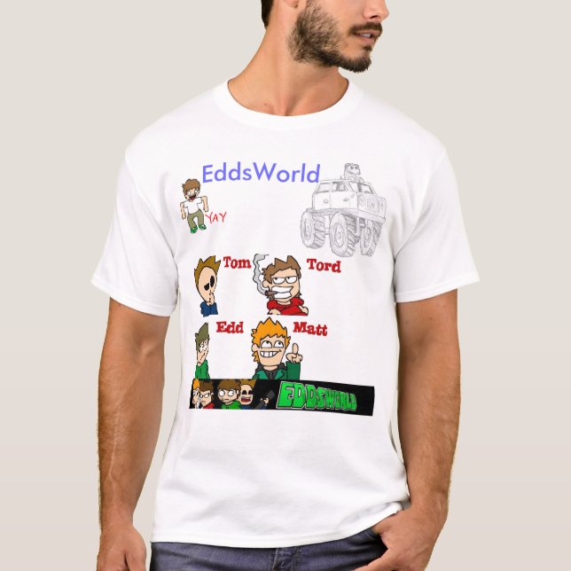 Camiseta Propaganda de EddsWorld! (Frente)