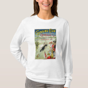 Camiseta Propaganda de poster a abertura do percurso