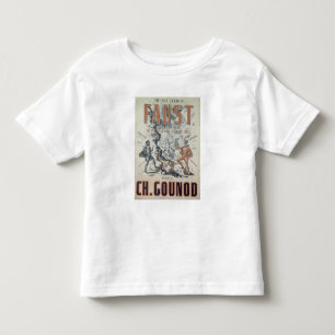 Camiseta Propaganda de poster 'Faust