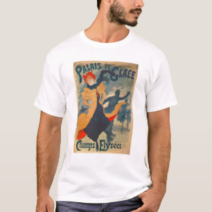 Camiseta Propaganda de poster o Palais de Glace