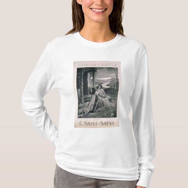 Camiseta Propaganda de poster 'Samson e Dalila (Frente)