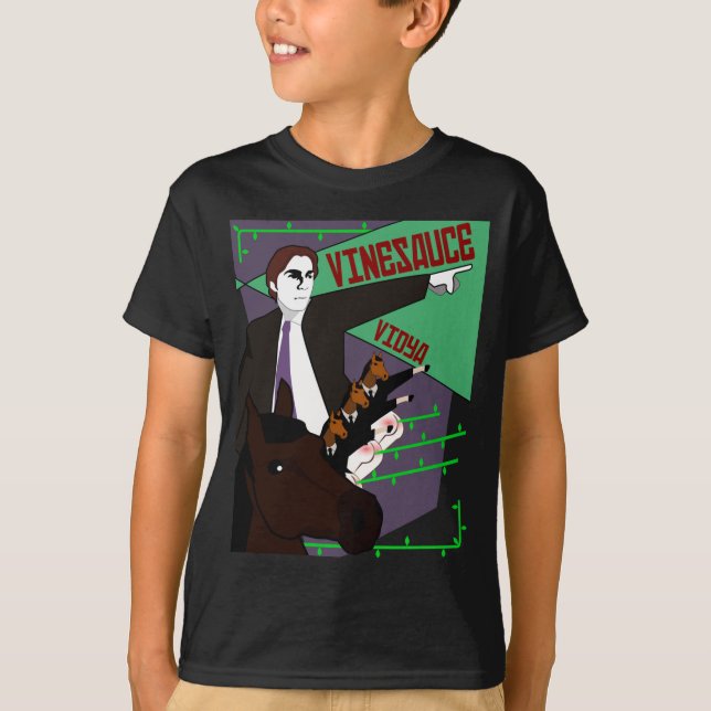 Camiseta Propaganda de Vinesauce (Frente)