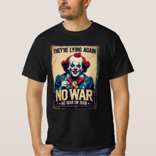 Camiseta Propaganda Irã Sem Guerra Fake News