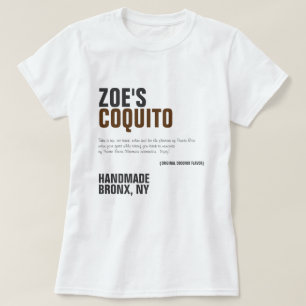 Camiseta Propaganda moderna rústica do Coquito