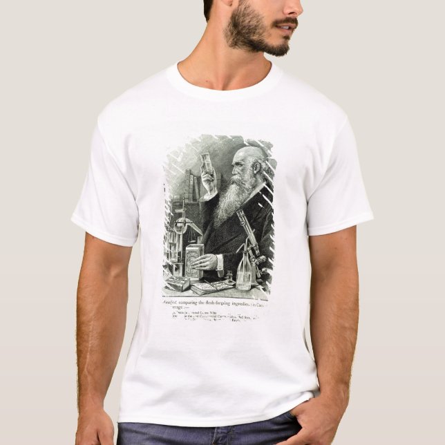 Camiseta Propaganda para 'o Cocoa de Cadbury (Frente)