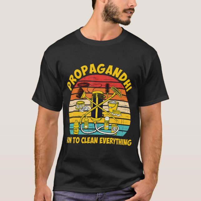 Camiseta Propagandhi Como Limpar Tudo (Frente)
