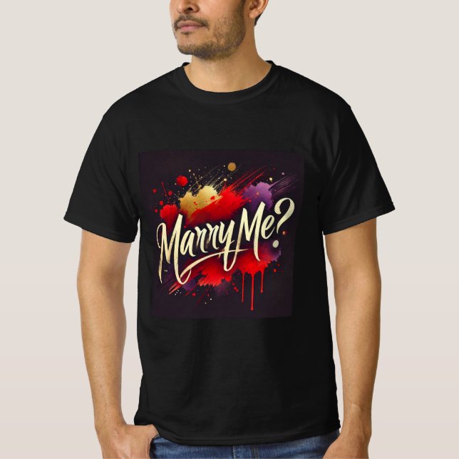 Camiseta Proposta de Amor Artificial Casado Me Mens Tshirt (Frente)