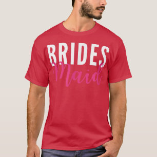 Camiseta Proposta de Bridesmaid e Noiva de Correspondência
