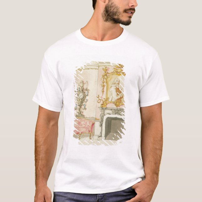 Camiseta Proposta para um interior da sala de estar, (Frente)