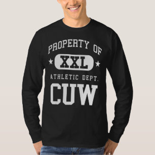 Camiseta Propriedade da Escola Atlética CUW XXL