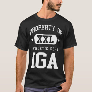 Camiseta Propriedade da Escola Atlética IGA XXL