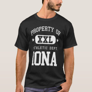 Camiseta Propriedade da Escola Atlética Iona XXL