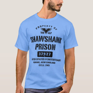 Camiseta Propriedade Da Prisão De Shawshank