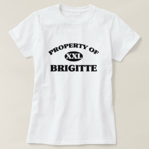 Camiseta Propriedade de BRIGITTE