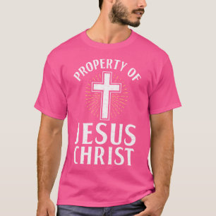 Camiseta Propriedade de Jesus Cristo Deus Religioso