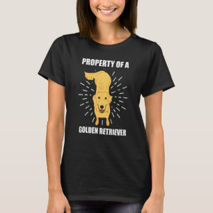 Camiseta Propriedade de um Proprietário de Cão Retriever Do