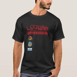 Camiseta Propriedade do Alien 45º Aniversário LV-426 Achero