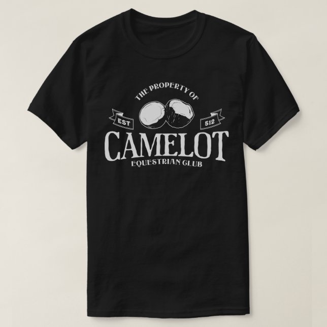Camiseta Propriedade Do Clube Equestre De Camelot (Frente do Design)