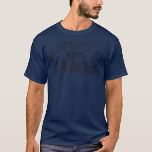 Camiseta Propriedade dos anos 80