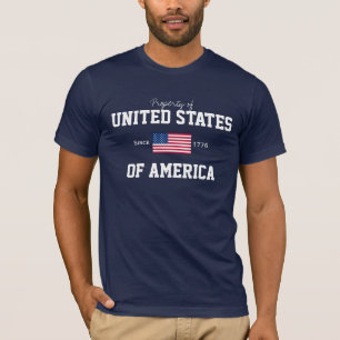 Camiseta Propriedade dos Estados Unidos da América Shirt