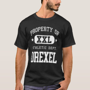 Camiseta Propriedade Escolar Atlética Drexel XXL